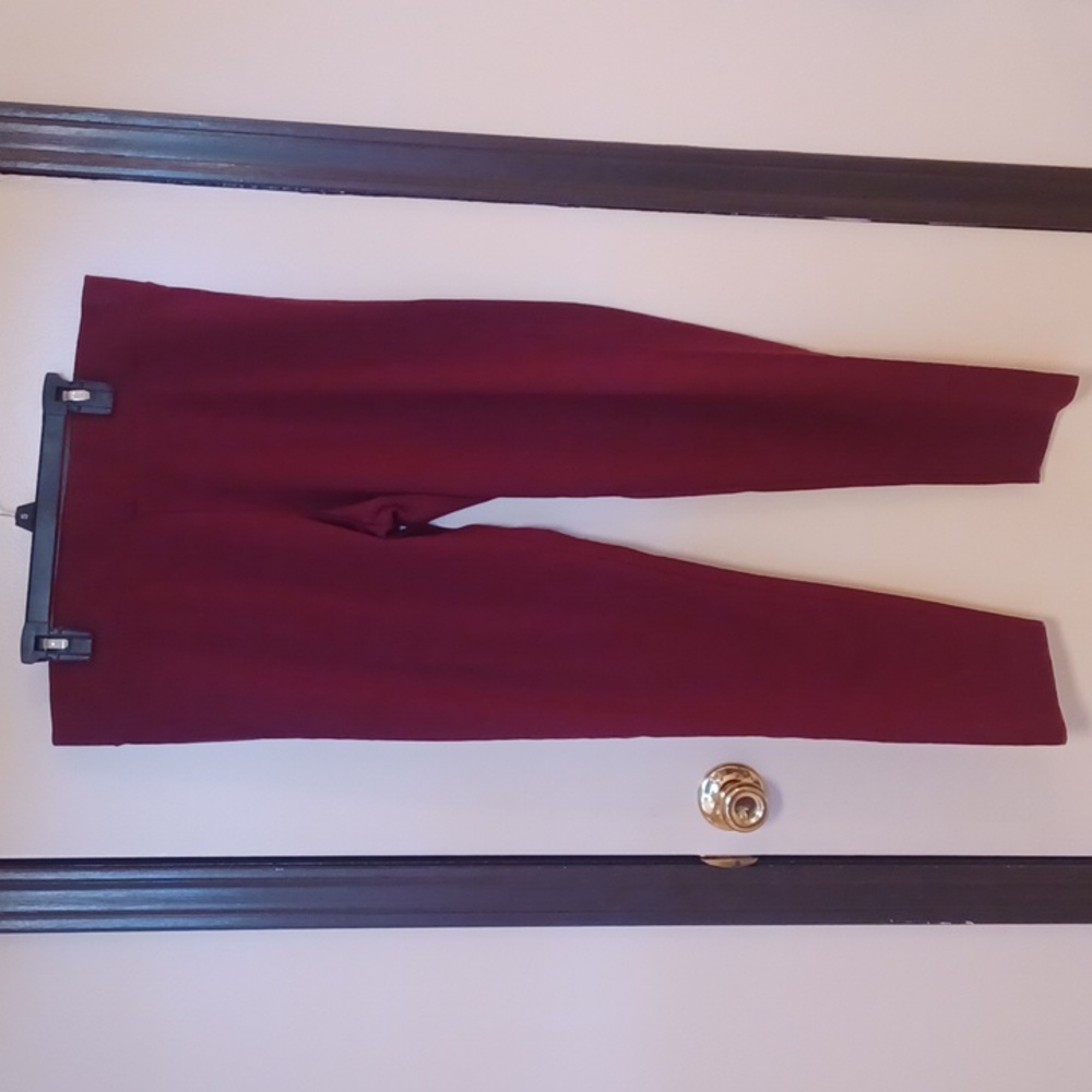 Cato burgundy leggings